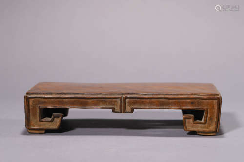 A Wood Stand Late Qing Dynasty