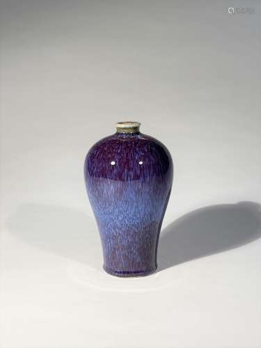 A Jun Typed Glaze Meiping Vase