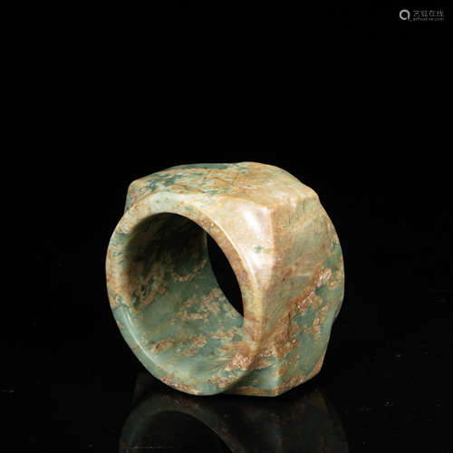 CHINESE HETIAN JADE CONG, WESTERN ZHOU DYNASTY