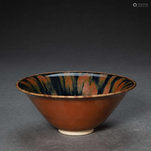 CHINESE CIZHOU WARE TEA BOWL, SONG DYNASTY