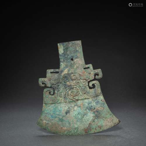 CHINESE BRONZE YUE, SHANG DYNASTY