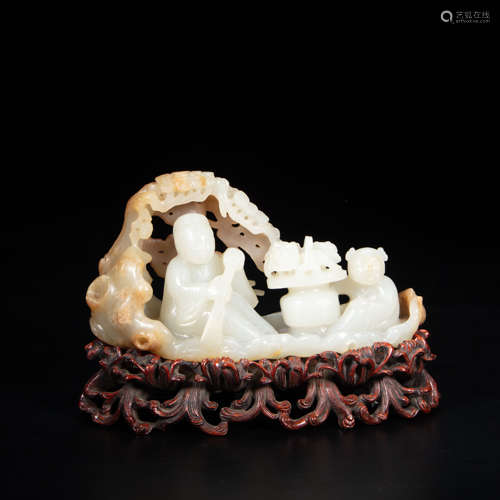 CHINESE HETIAN JADE, QING DYNASTY