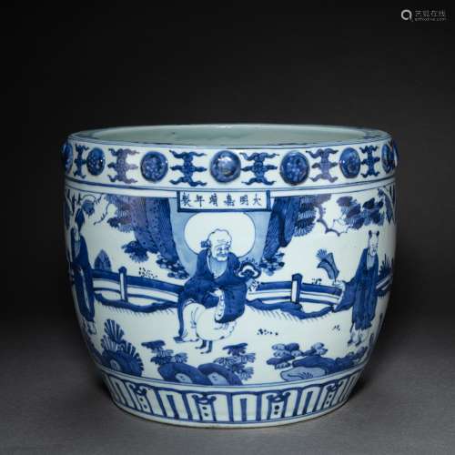 CHINESE BLUE AND WHITE PORCELAIN, MING DYNASTY