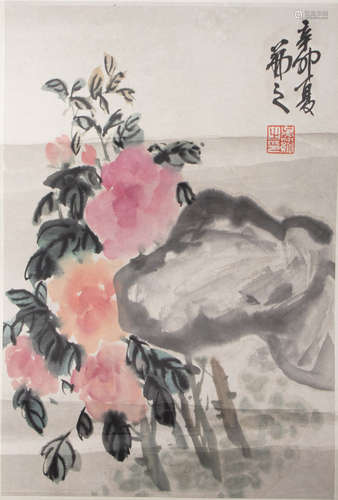 CALLIGRAPHY AND PAINTING BY WU FOON