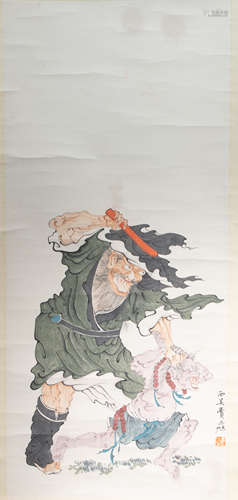 CHINESE CALLIGRAPHY AND PAINTING BY FEI DANXU, QING DYNASTY