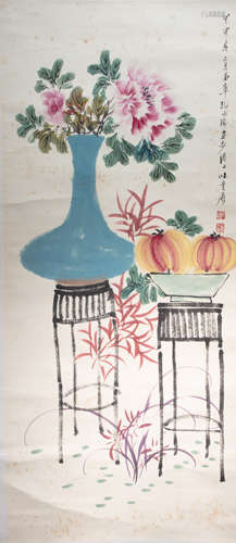 CHINESE CALLIGRAPHY AND PAINTING BY KONG XIAOYU