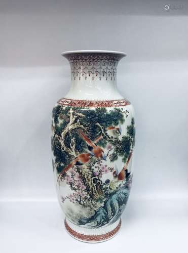 Artistic Porcelain Workshop Mark, Zhang Shibao Inscription, ...