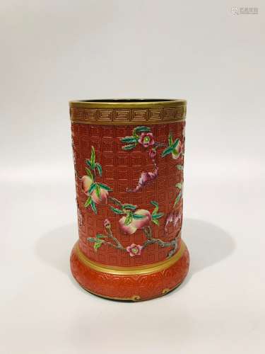 Qing Dynasty Qianlong Period Made Mark, Lacquerware