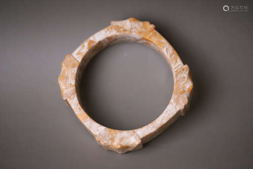 A LiangZhu Jade Bangle