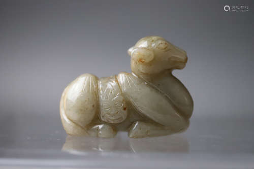 A Camel Jade Figure Ornament