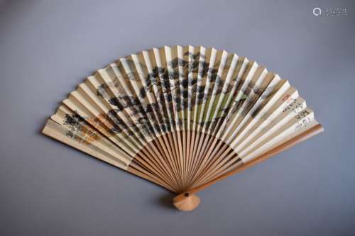 Tangyunshan Lin Qing Sai White Cloud fan