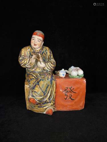 Chen Guoyi sculpted porcelain figures