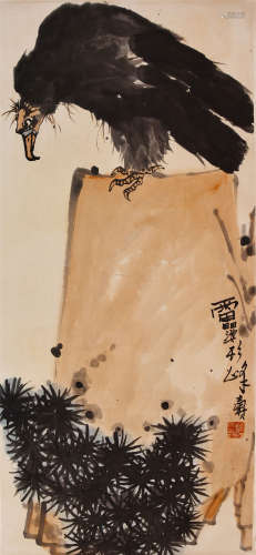 潘天寿 鹫鹰