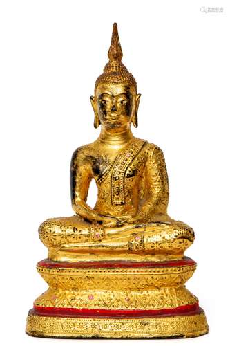 Bronze Rattanakosin style Buddha