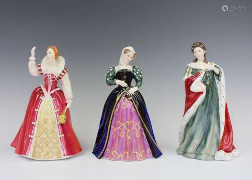 Drie Royal Doulton 