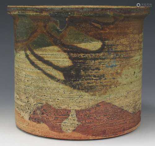 Jan de Rooden (1931 - 2016), een vroege aardewerk vaas, 1962