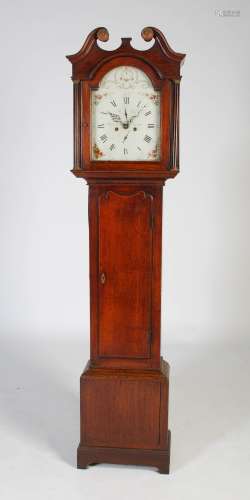A George III oak longcase clock, Walter Scott, Lauder, the e...