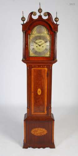 A Late 18th/ early 19th century mahogany and marquetry inlai...