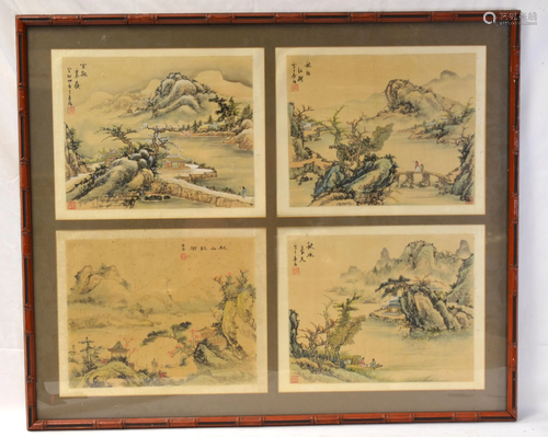 Framed Chinese Paintings