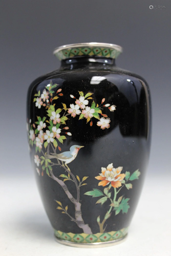 Japanese cloisonne Vase