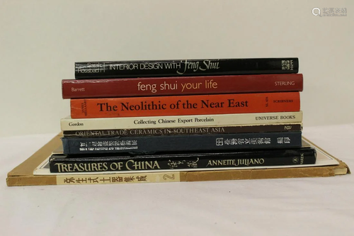 Group of chinese and Japnanes reference books include