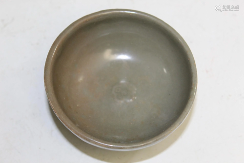 Chinese Longquan Celadon Porcelain Cup