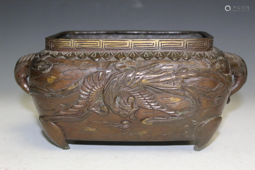 Japanese Metal Incense Burner