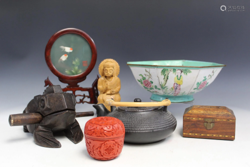 Group of Asian Decorative Items