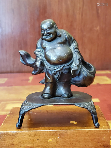 Chinese Bronze Statue.