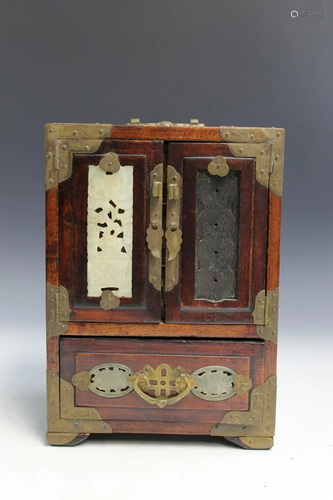 Chinese Wood Jewelry Box