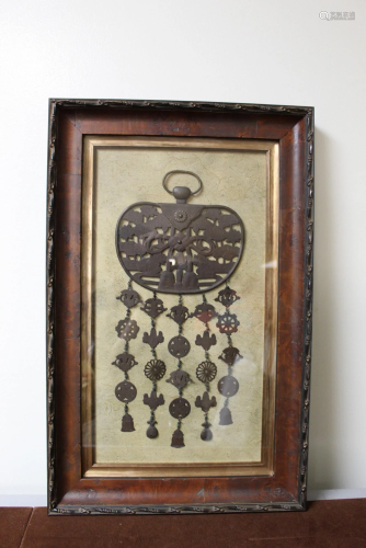 Japanese Buddhist Altar Pendent (Keman)