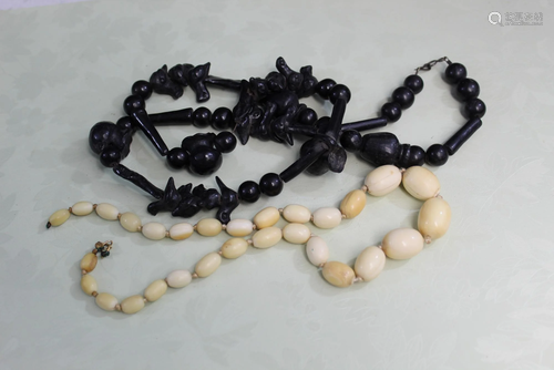 Two Beaded Necklace