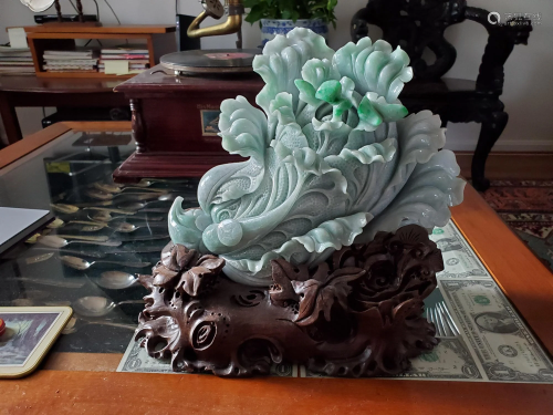 Chinese jade carving.