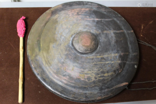 Chinese Bronze Gong