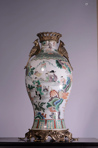 Qing Dynasty Famille Rose 'Character Story' Porcelain