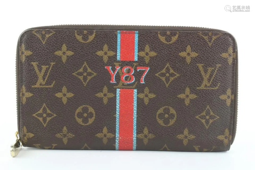 Louis Vuitton Brown Monogram Mon Zippy Organizer Wallet