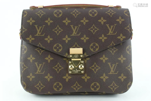 Louis Vuitton Monogram Pochette Metis Crossbody Bag (No