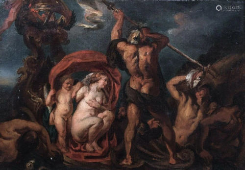 Rape Of Europa Oil Painting