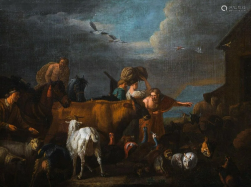 Noah's Ark Oil Painting