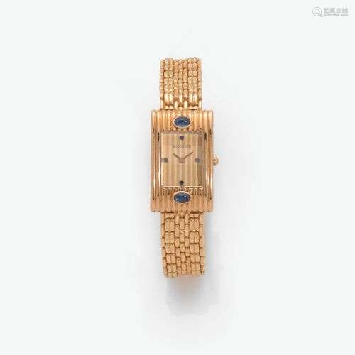 BOUCHERON REFLET MONTRE BRACELET DE DAME En or jaune, cadran...