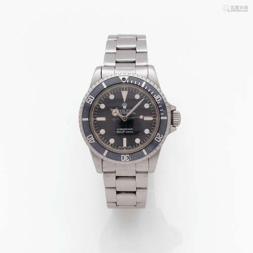 ROLEX SUBMARINER vers 1963 Réf. : 5513. N° 6224014 Modèle pl...