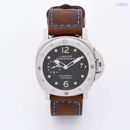 PANERAI LUMINOR SUBMERSIBLE N°100/1500 Montre bracelet pour ...