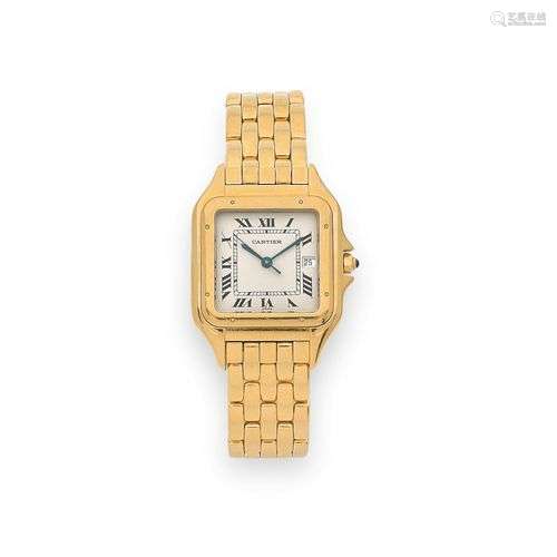 CARTIER Panthère vers 1990 N°887968/002399 Modèle dame Tour ...