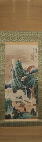 Chinese painting of landscape - Zhang Daqian