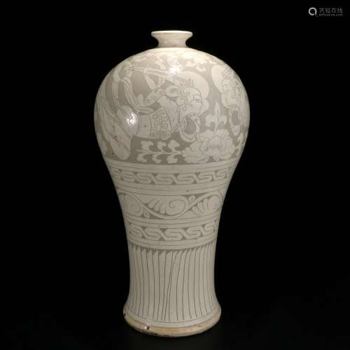 Chinese Cizhou kiln bottle