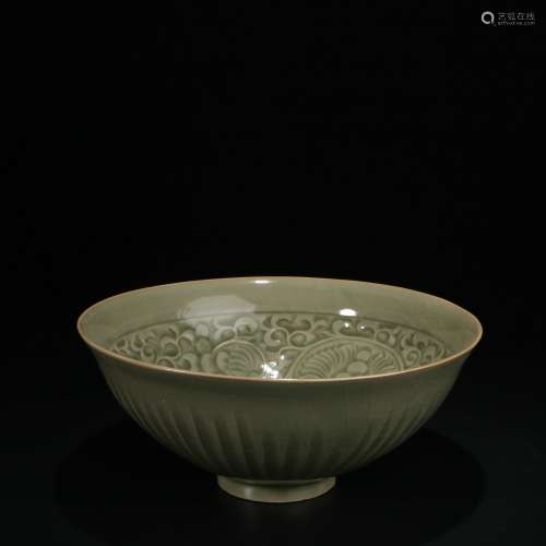 Chinese Yaozhou kiln porcelain bowl