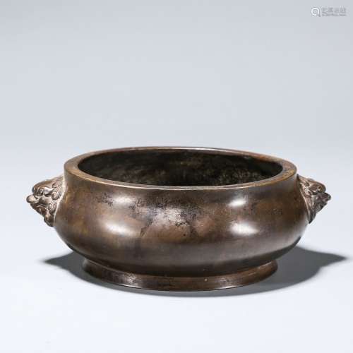 Chinese old collection bronze Furnace