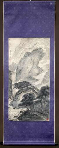 Chinese painting of Landscape - Fu Baoshi