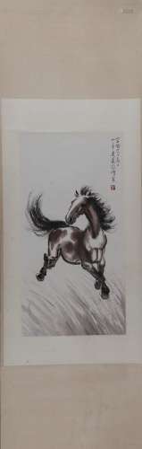 Chinese painting of horse - Xu Beihong