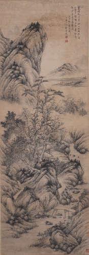 A Li jian's landscape painting